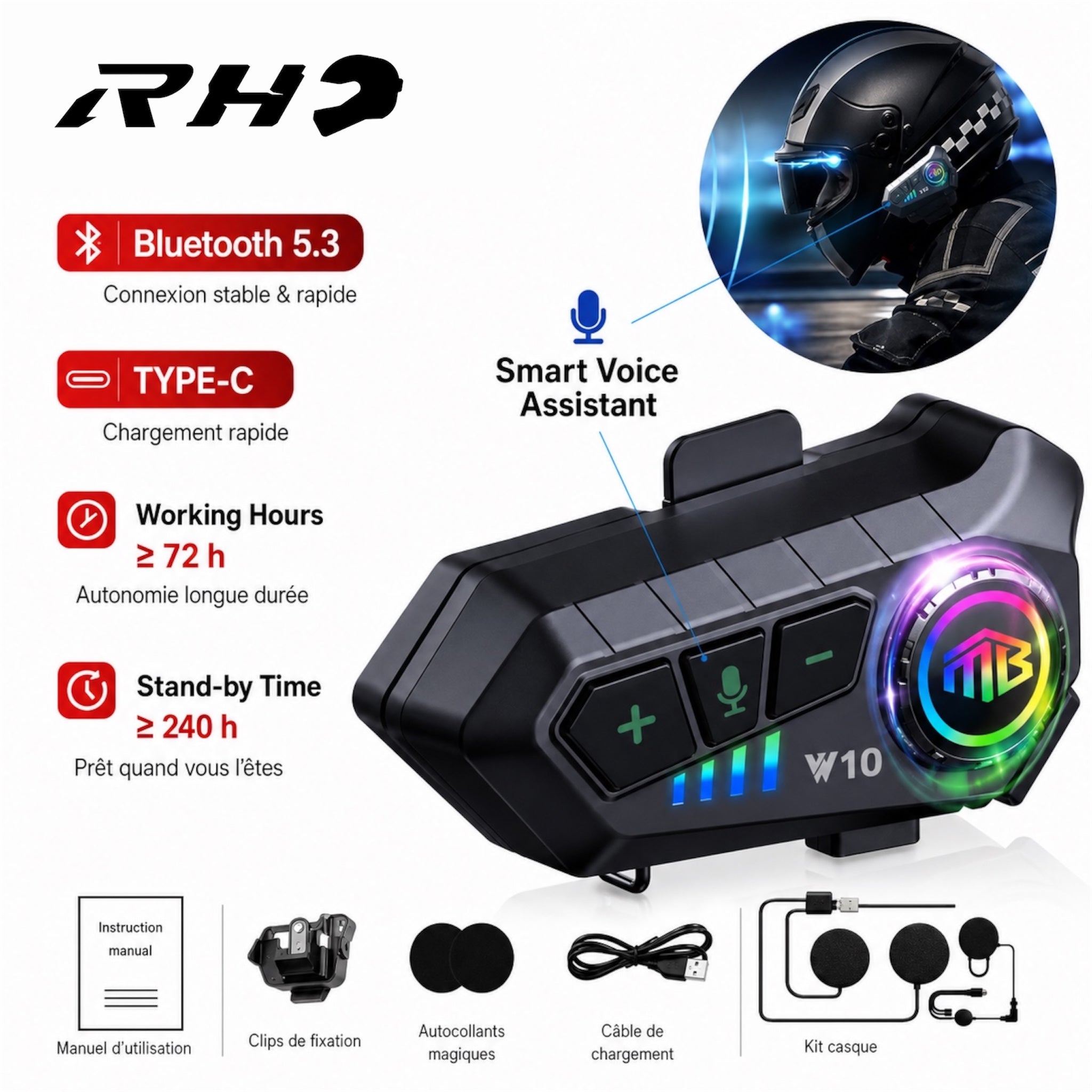 KIT Bluetooth MB Y10 – photo 3