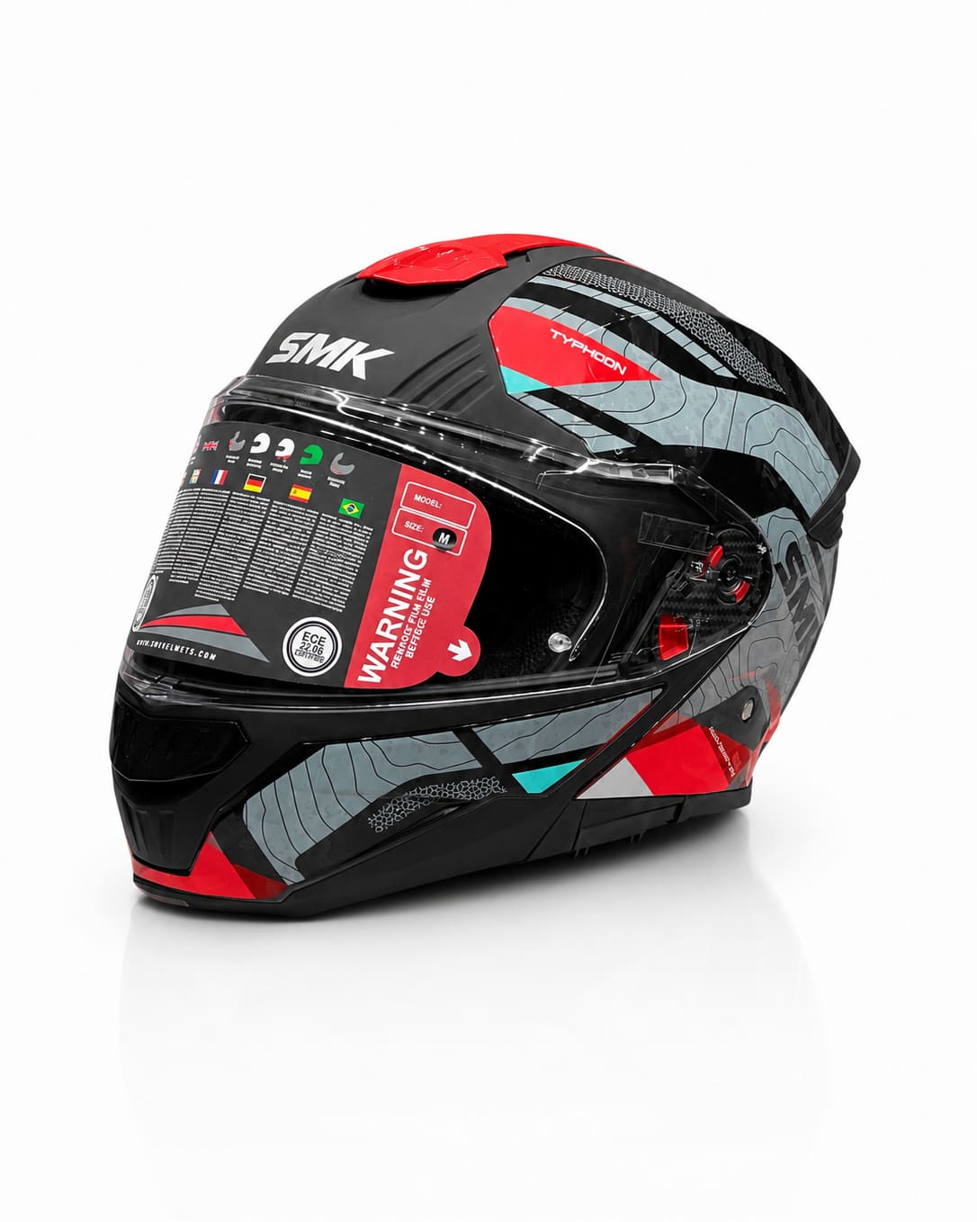 Casque Modulable SMK | ECE 22.06 & DOT – photo 17