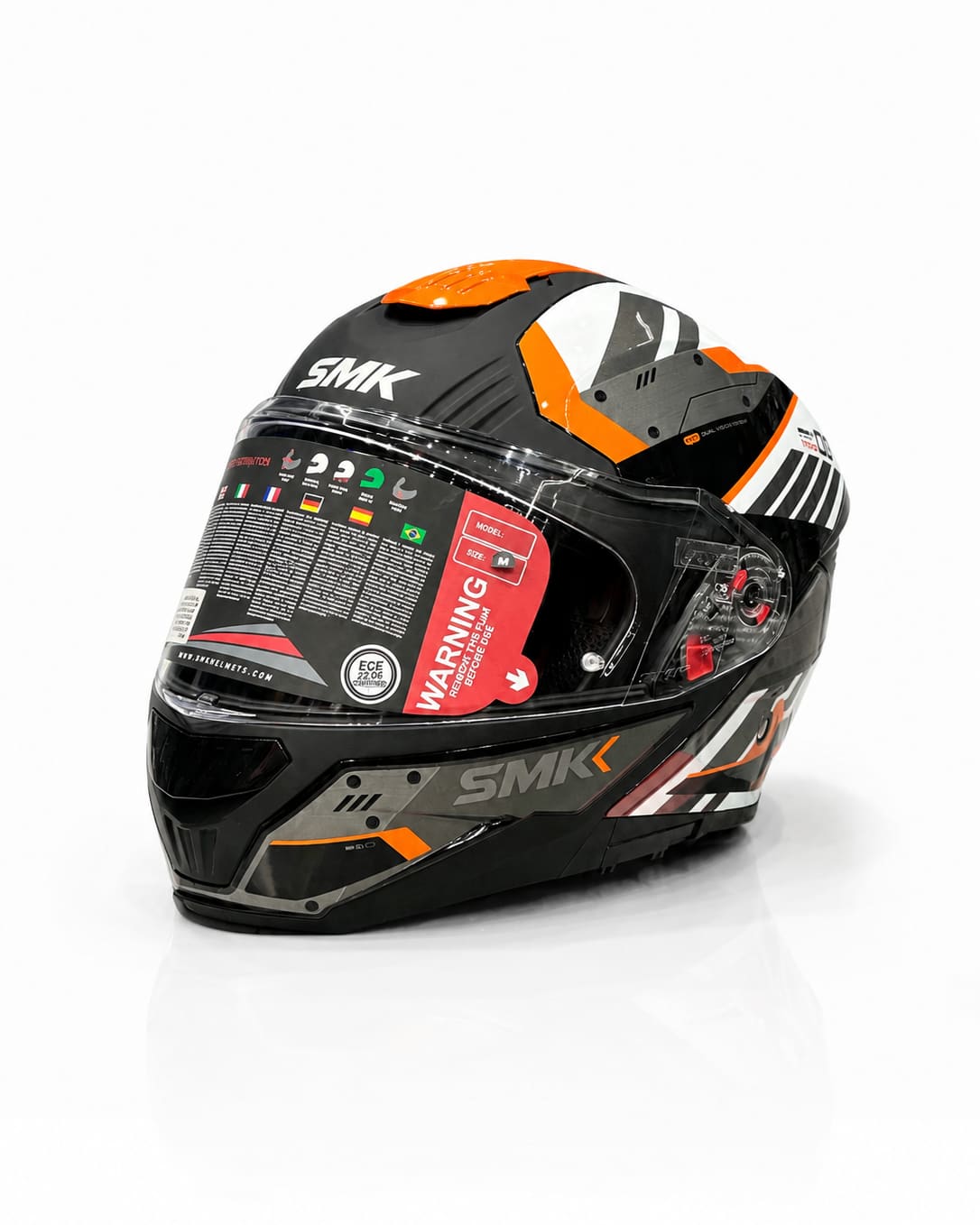 Casque Modulable SMK | ECE 22.06 & DOT – photo 22