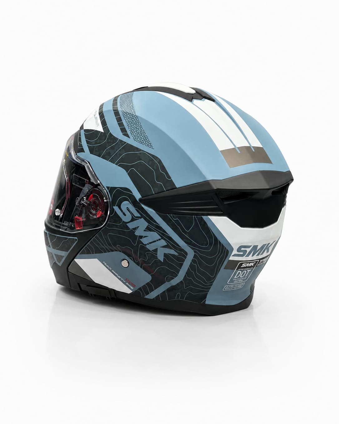 Casque Modulable SMK | ECE 22.06 & DOT – photo 5