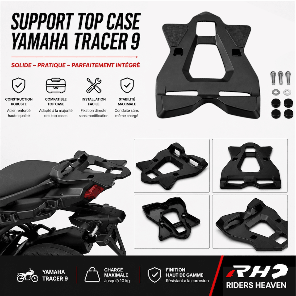 Support Top Case Yamaha Tracer 9 – photo 1