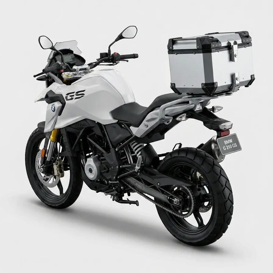 TopCase Aluminium 45L – Gris – photo 3