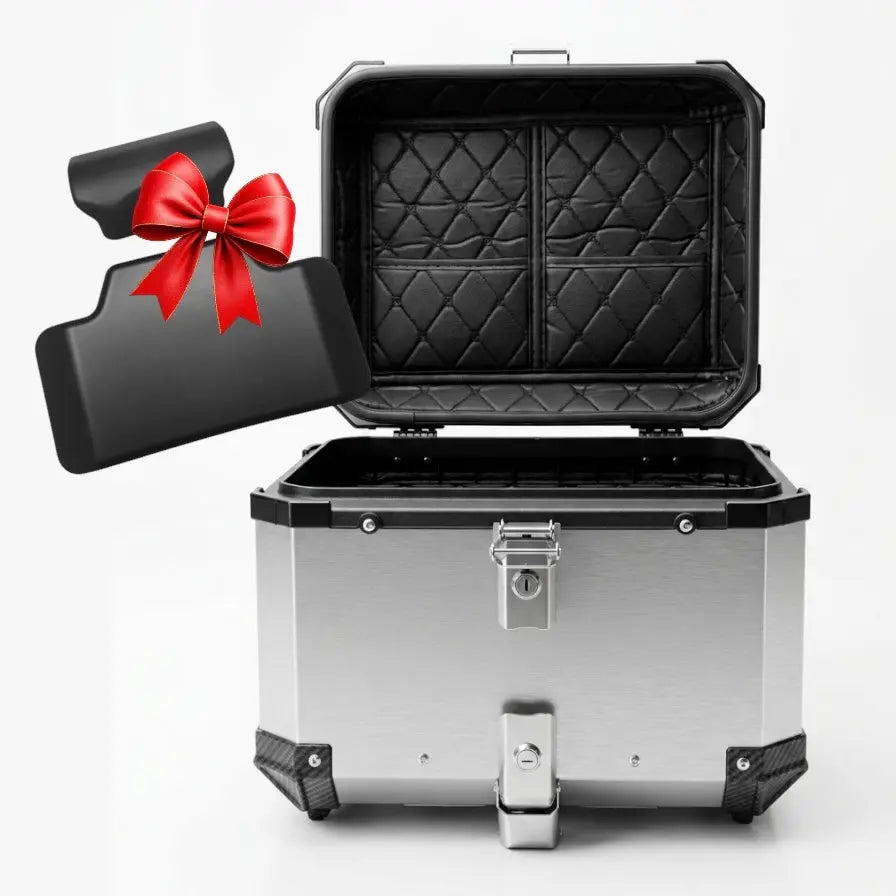 TopCase Aluminium 45L – Gris – photo 2
