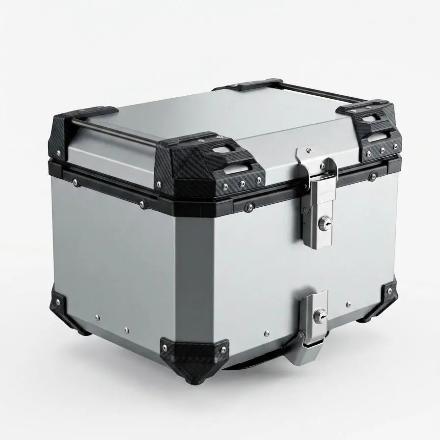 TopCase Aluminium 45L – Gris – photo 1