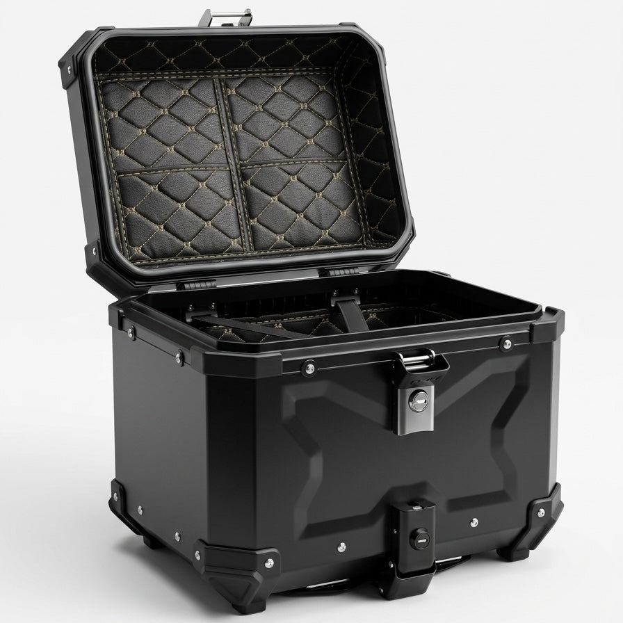 TopCase TNN Aluminium 45L – Noir intégral – photo 2