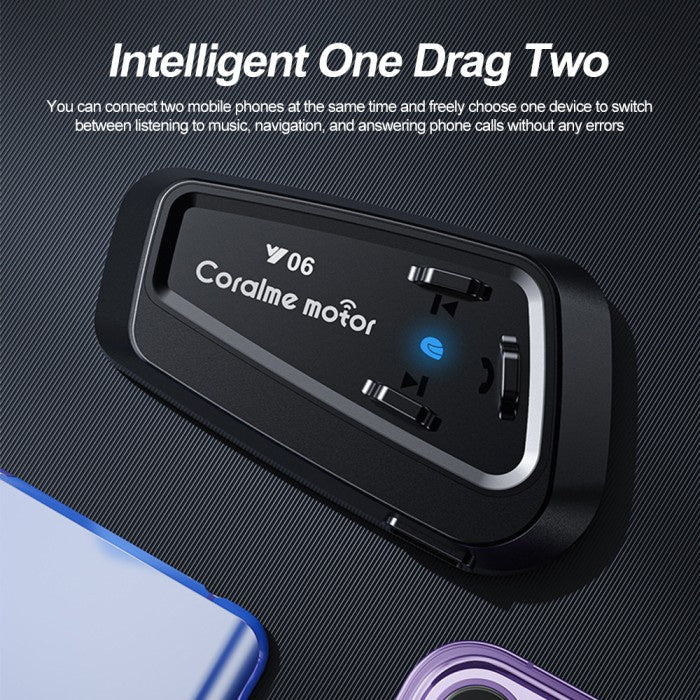 KIT Bluetooth Coralme Y06 Riders Heaven